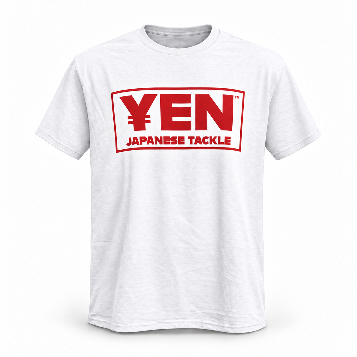 ¥EN Japanese Tackle Short Sleeve Logo T-Shirt - White
