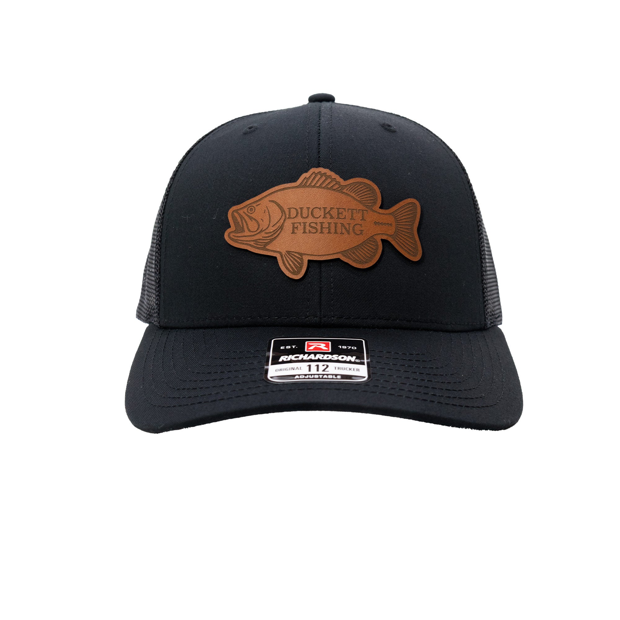 Bass Leather Patch Hat - Richardson 112