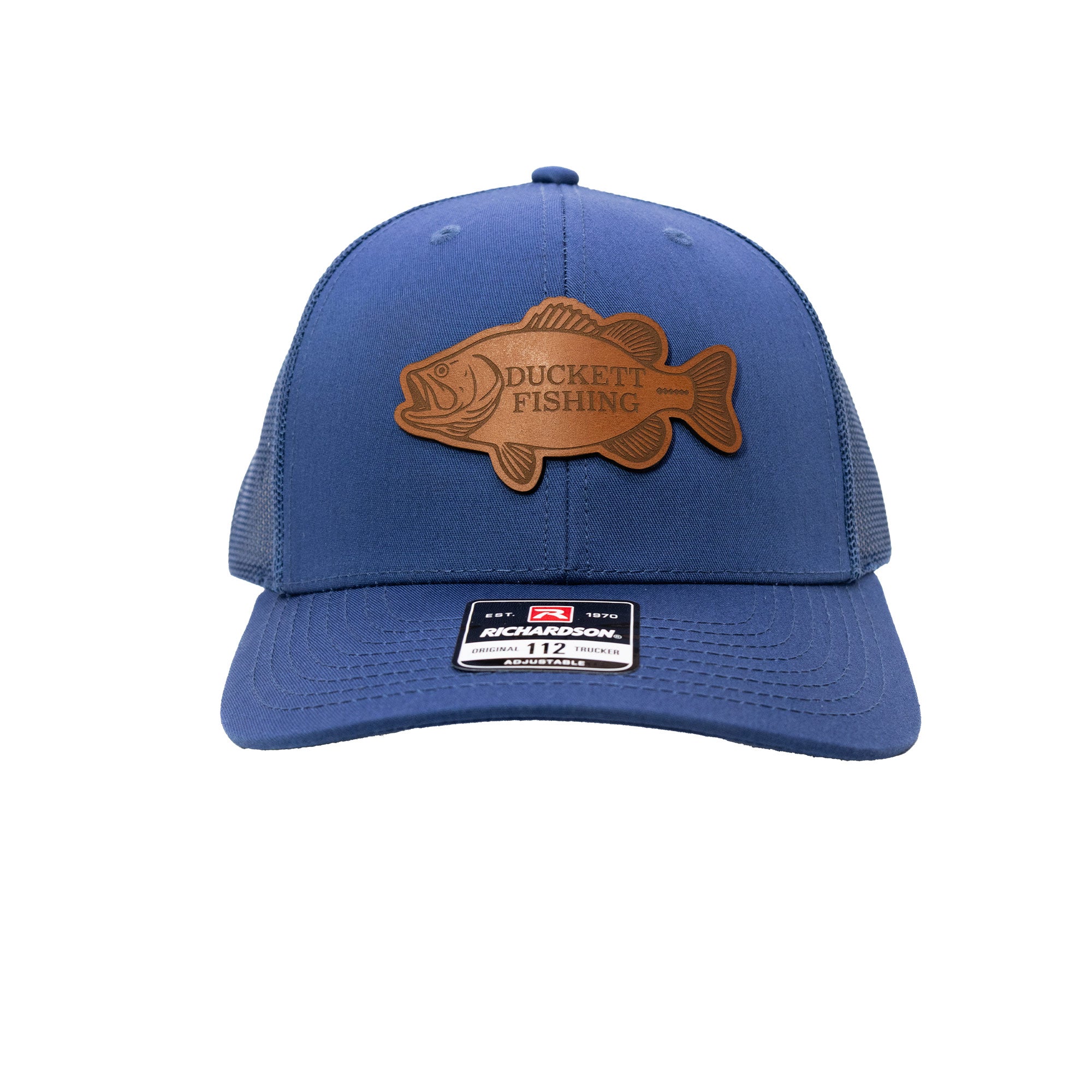 Bass Leather Patch Hat - Richardson 112