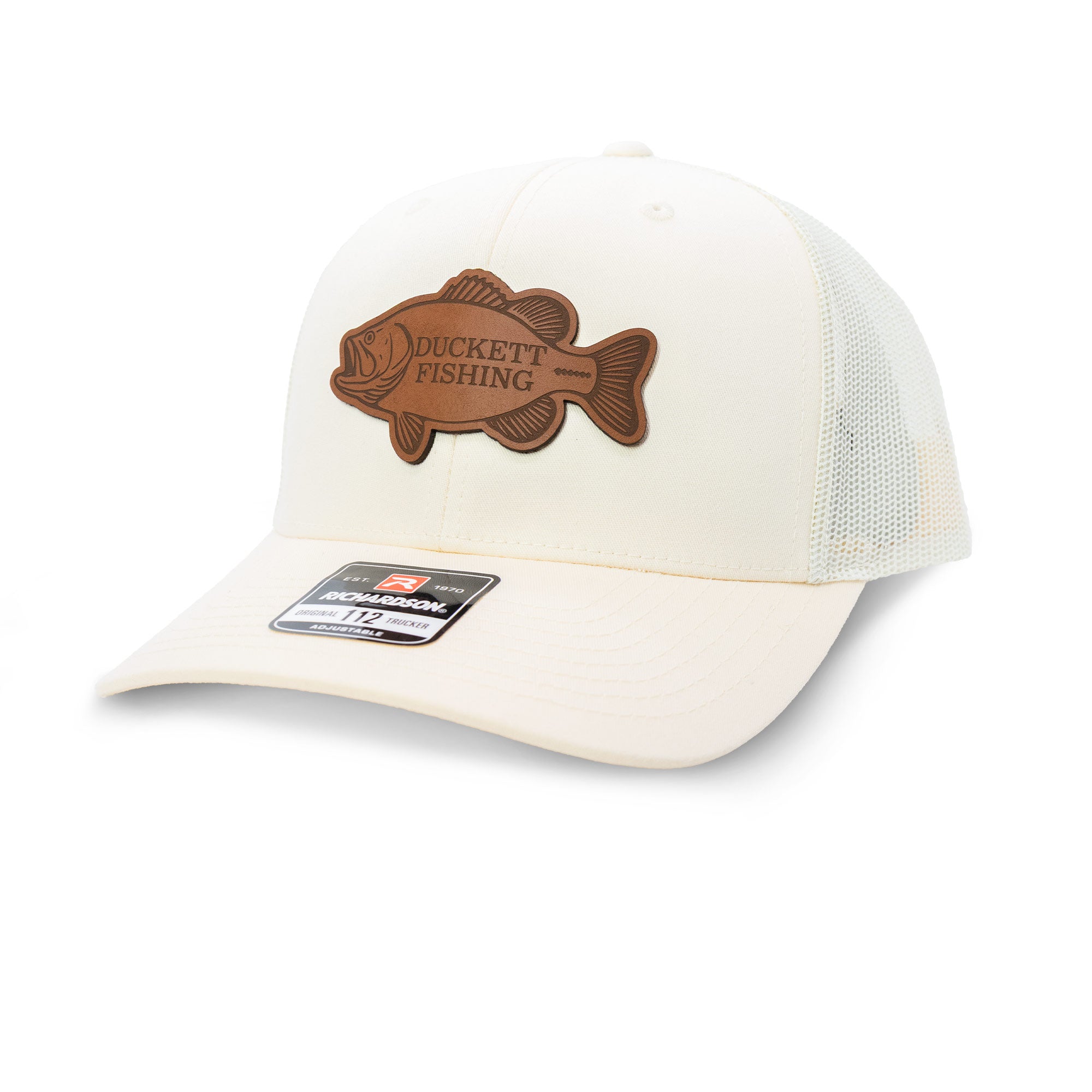 Bass Leather Patch Hat - Richardson 112