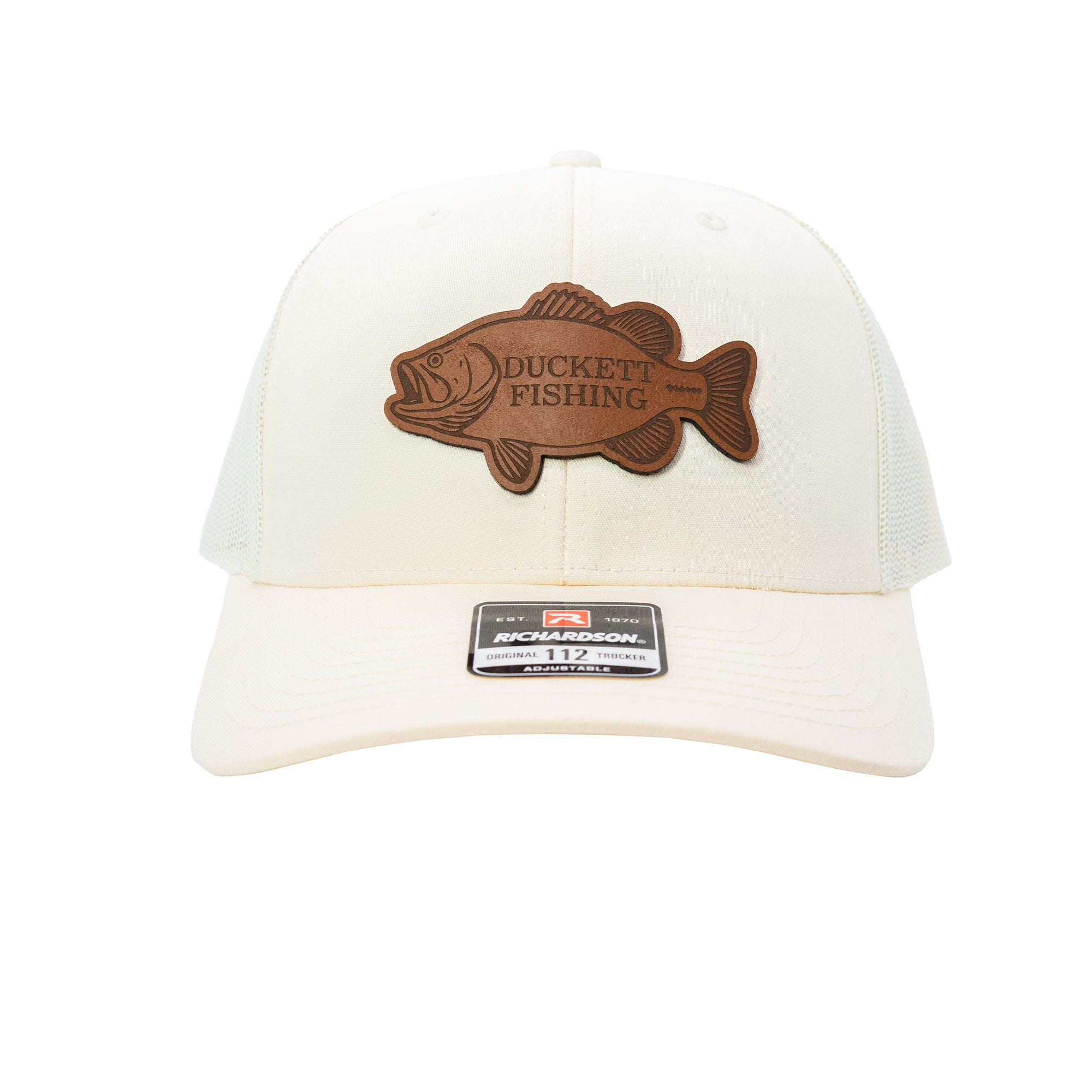 Bass Leather Patch Hat - Richardson 112
