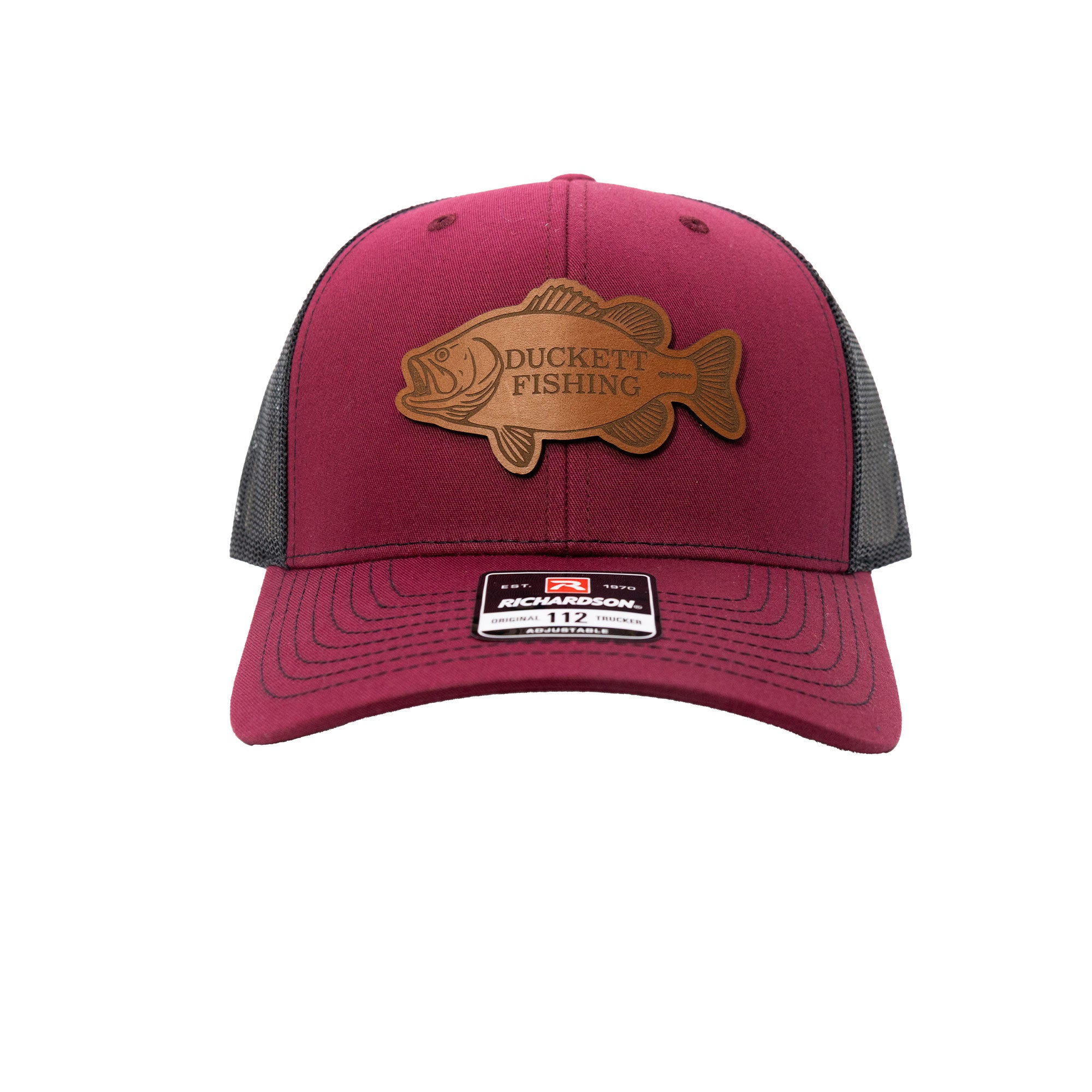 Bass Leather Patch Hat - Richardson 112