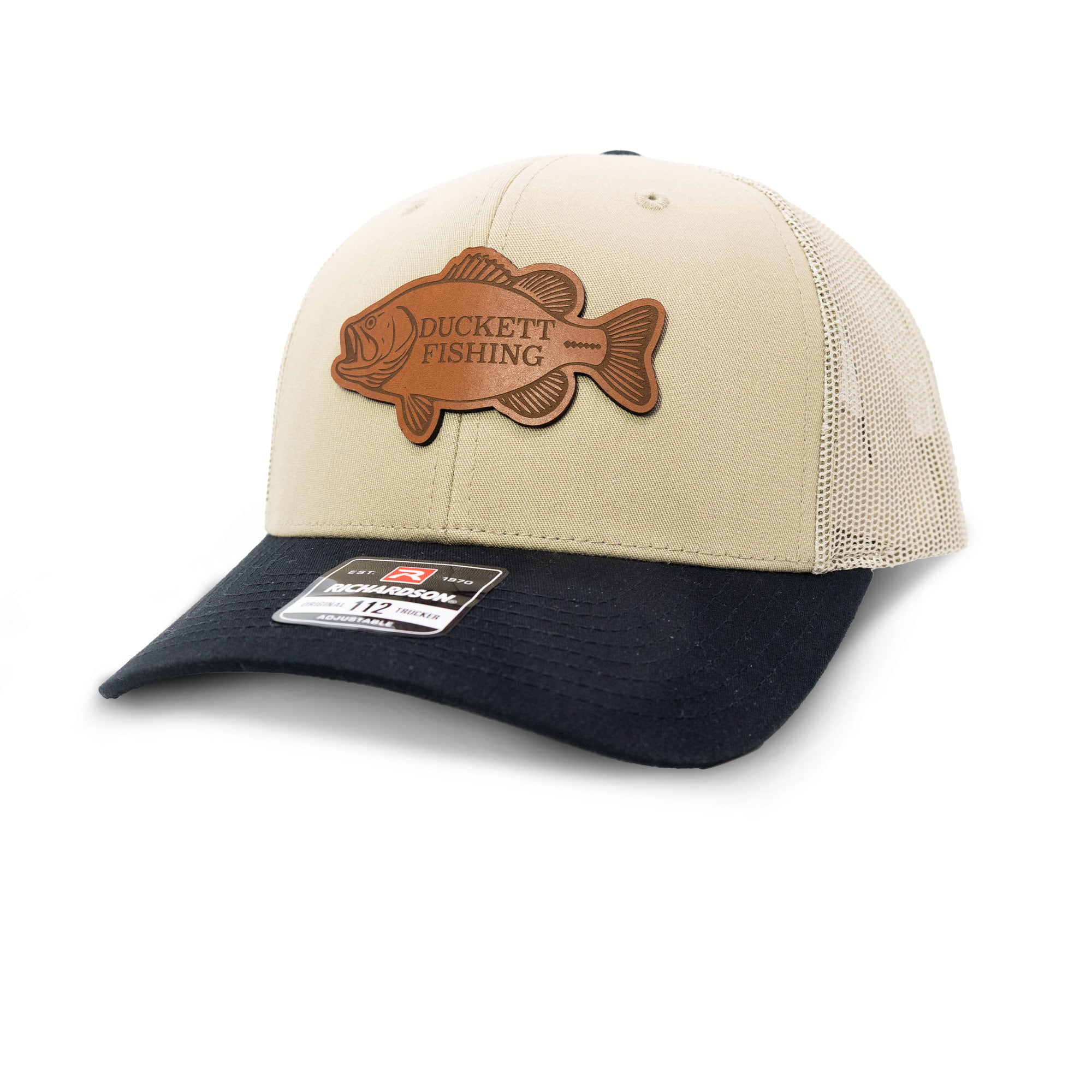 Bass Leather Patch Hat - Richardson 112
