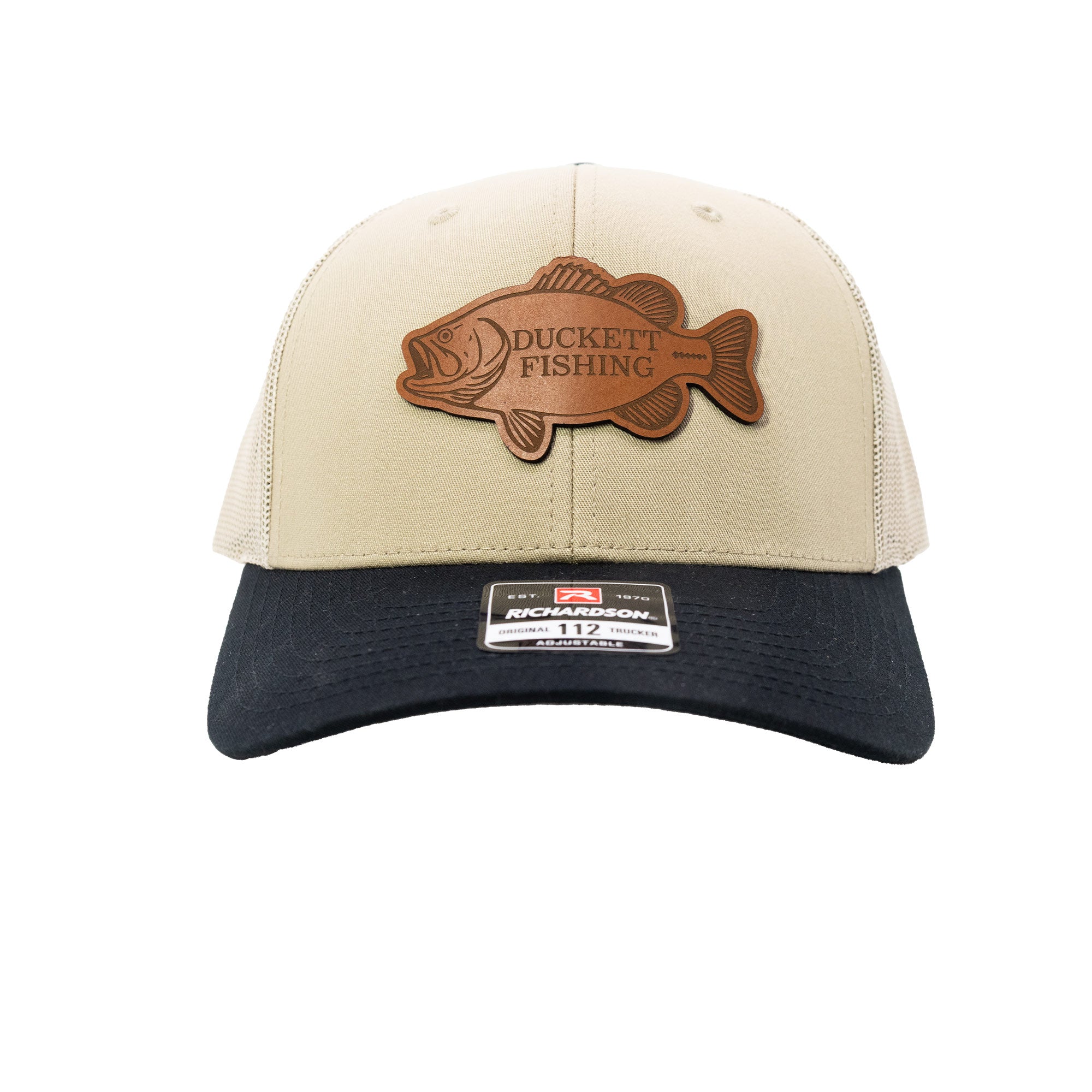 Bass Leather Patch Hat - Richardson 112