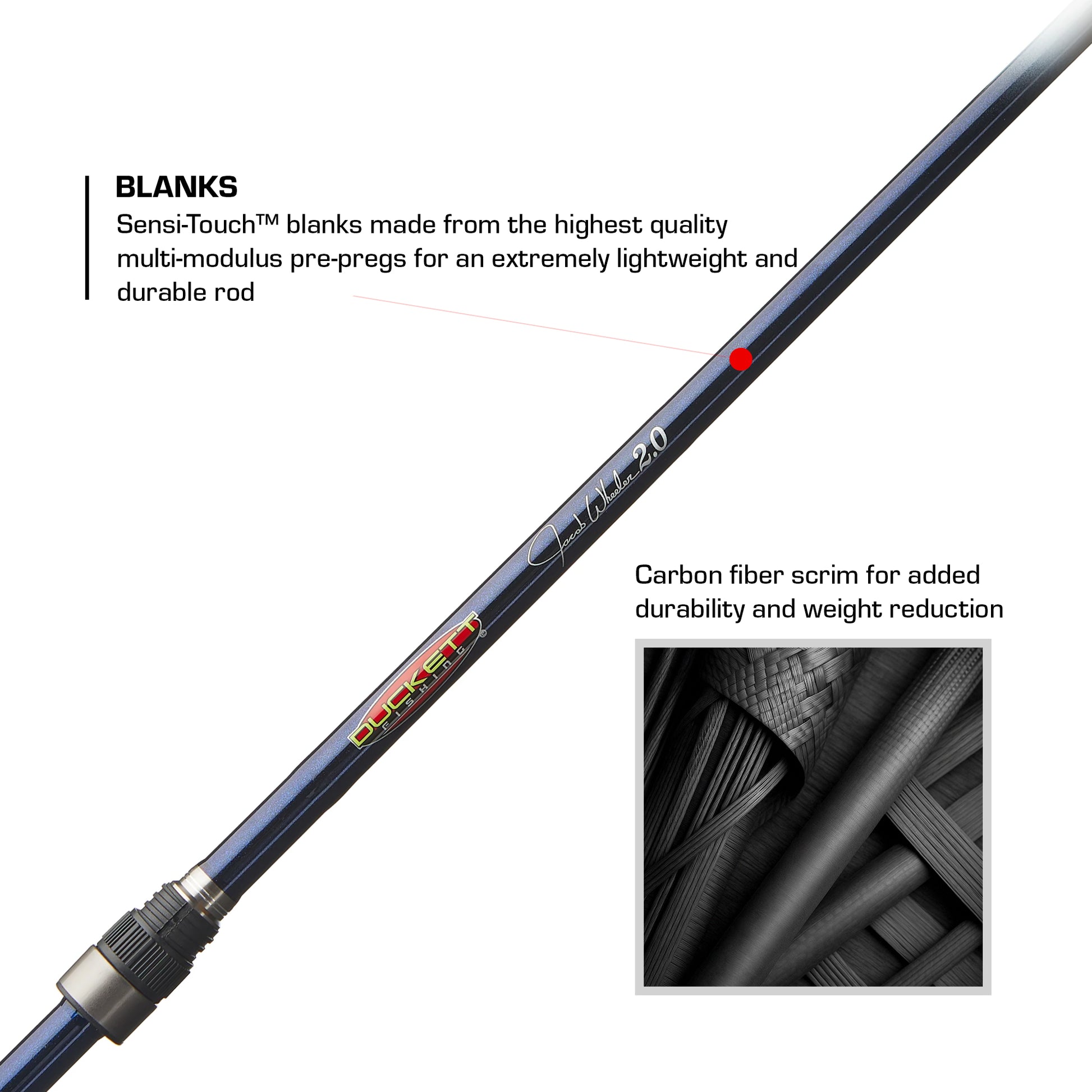 duckett fishing pole Jacob Wheeler 2.0 – Duckett Fishing
